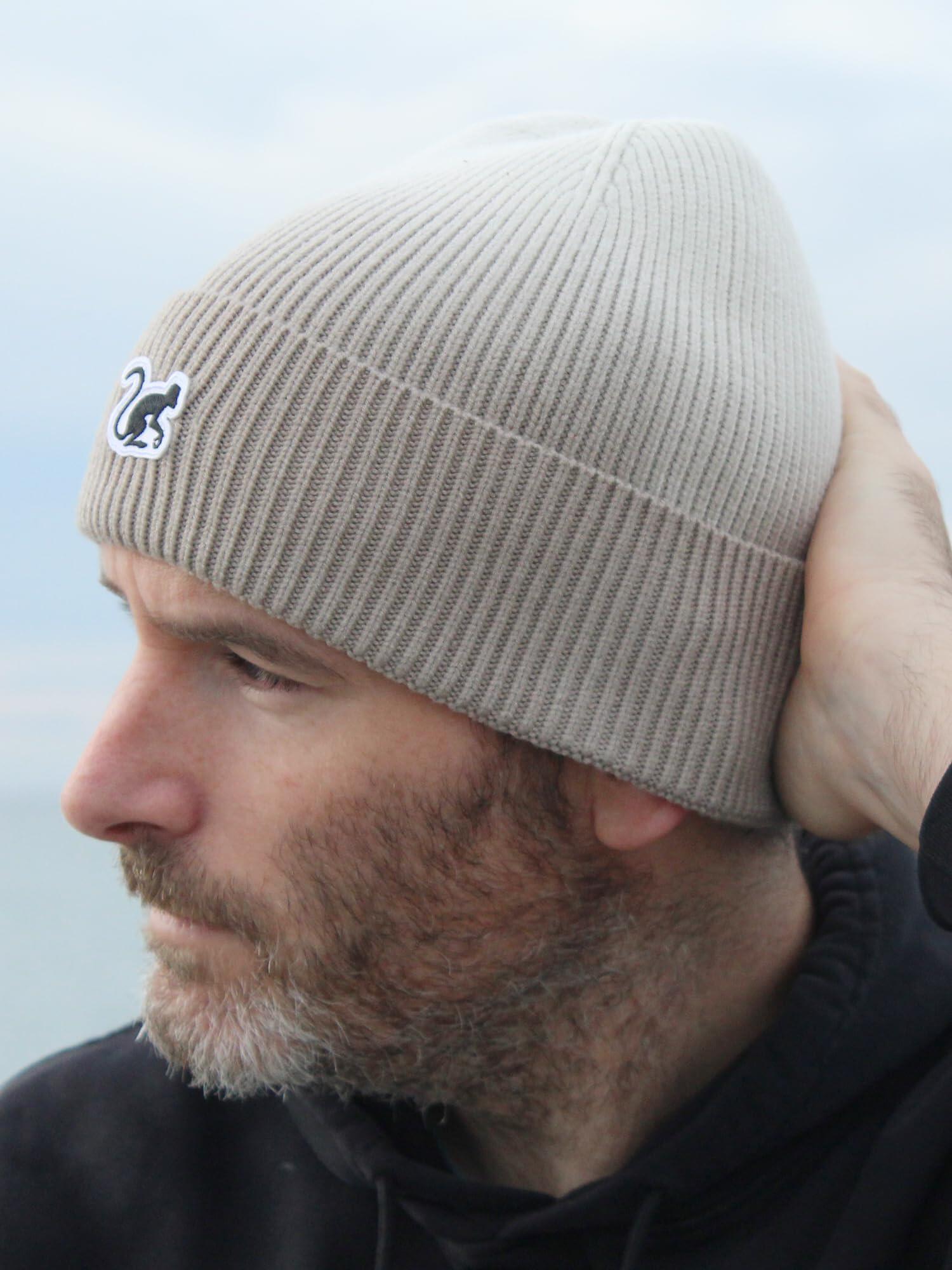 Bonnet - Logo brodé / Dégradé / Taille unique (Blanc) 4/5