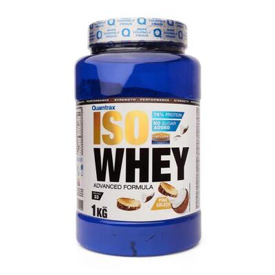 Isowhey - 1 kg witte chocolade quamtrax