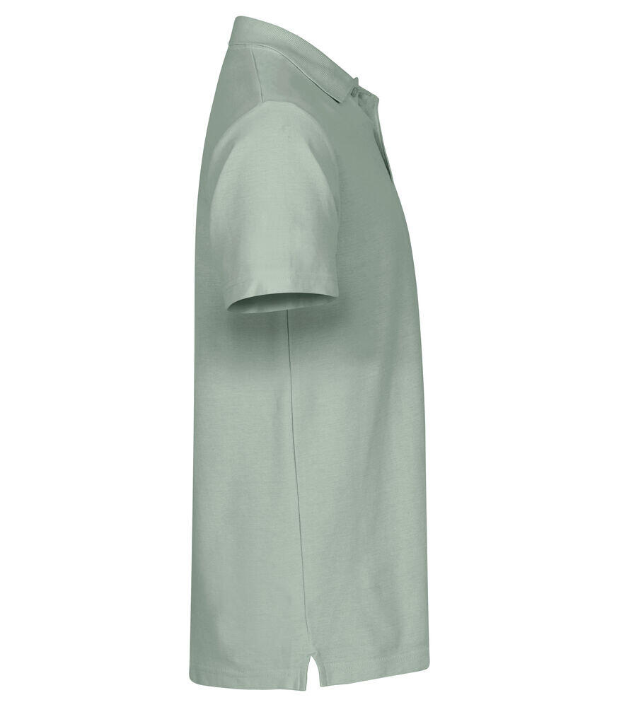 Clique Men's Regular Fit Basic Short Sleeve Polo - Sage Green 4/4