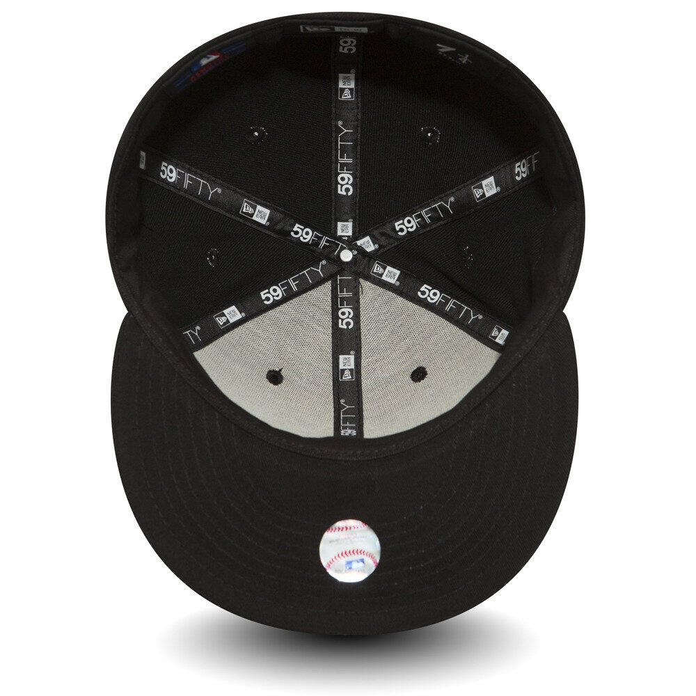 Kappe NEW ERA 5950 Schwarz Auf Schwarz NEYYAN SCHWARZ 4/4