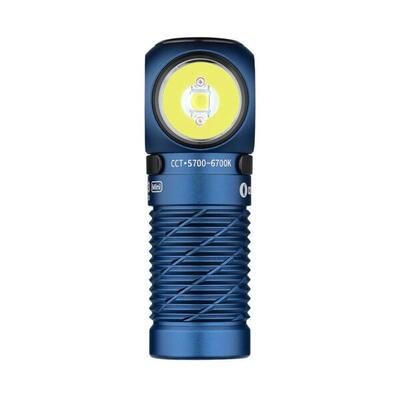 Olight perun 3 premium midnight blue – multifunctionele hoofdlamp & zaklamp