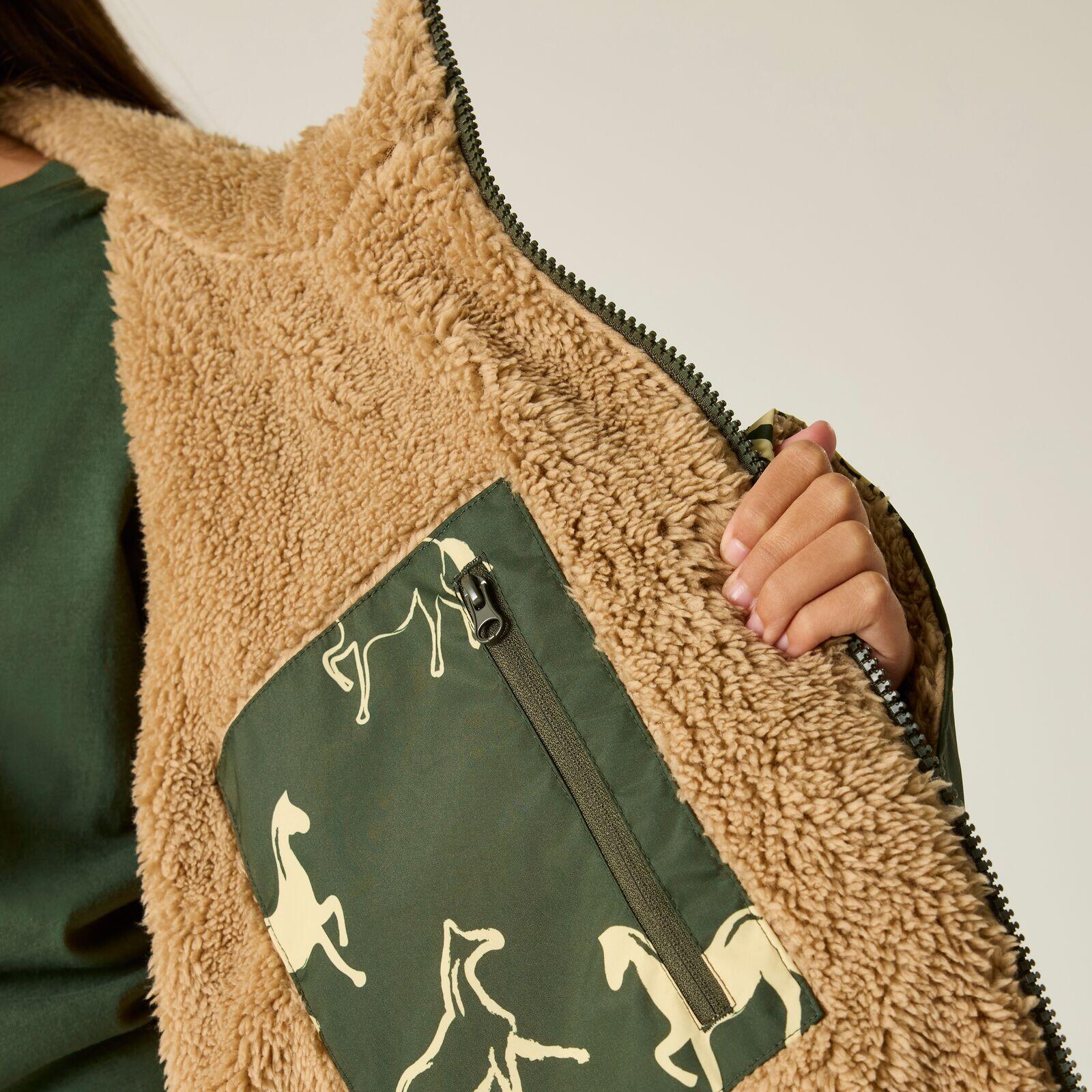 Badponcho Wandelen Kinderen Waterdicht 5/7