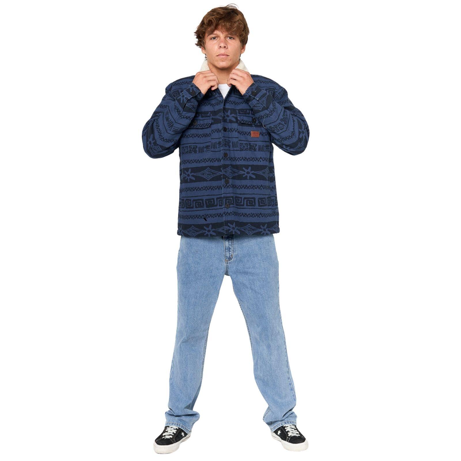 Rip Curl Bells Sherpa Jkt - Light Navy 3/7