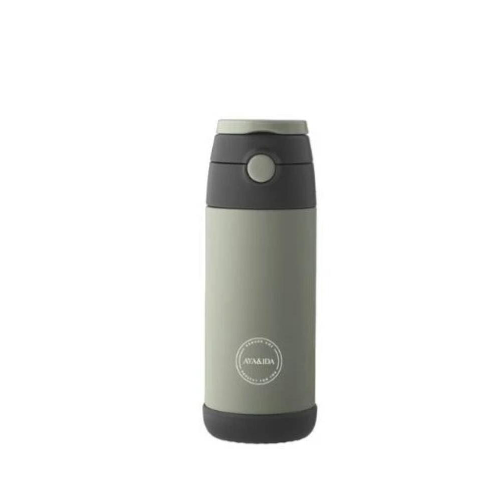 Thermobeker met rietje 885ml Tropical Green