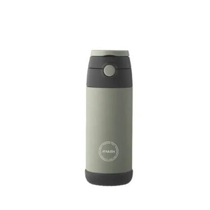 Thermobecher mit Strohhalm 885ml Tropical Green