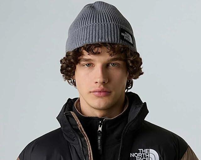 Czapka zimowa unisex The North Face LOGO BOX CUF BEANIE 3/4