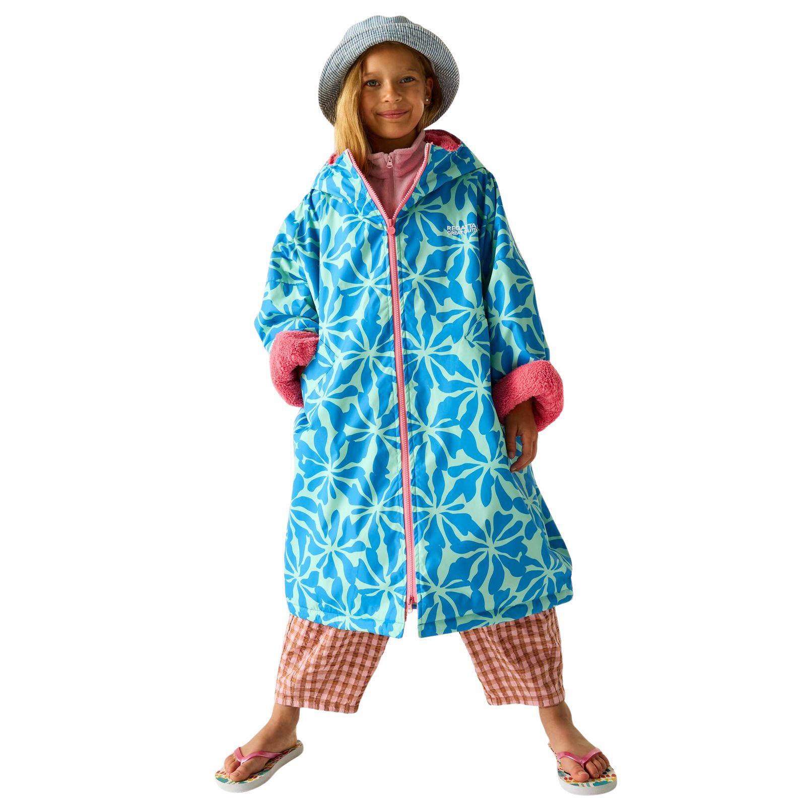 Regatta - Peignoir Imperméable Pour Enfants - Coupe-pluie - Bleu - Decathlon
