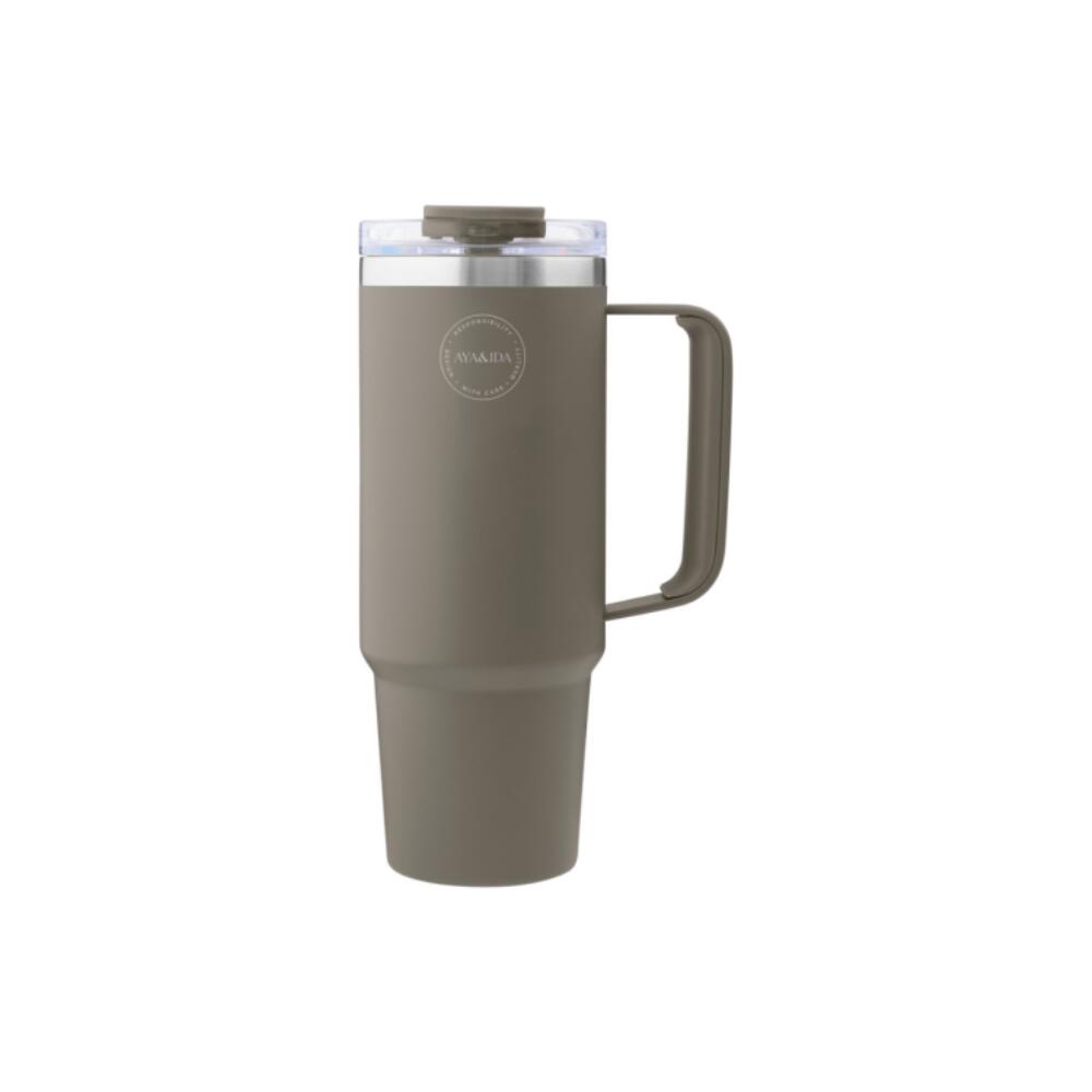 Thermobeker met rietje 885ml Driftwood