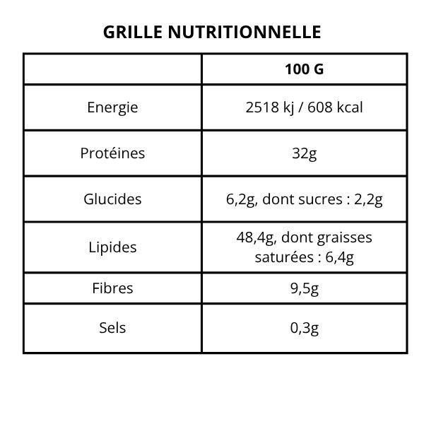 Beurre de cacahuète protéiné bio 500g (32% protéine) 3/3