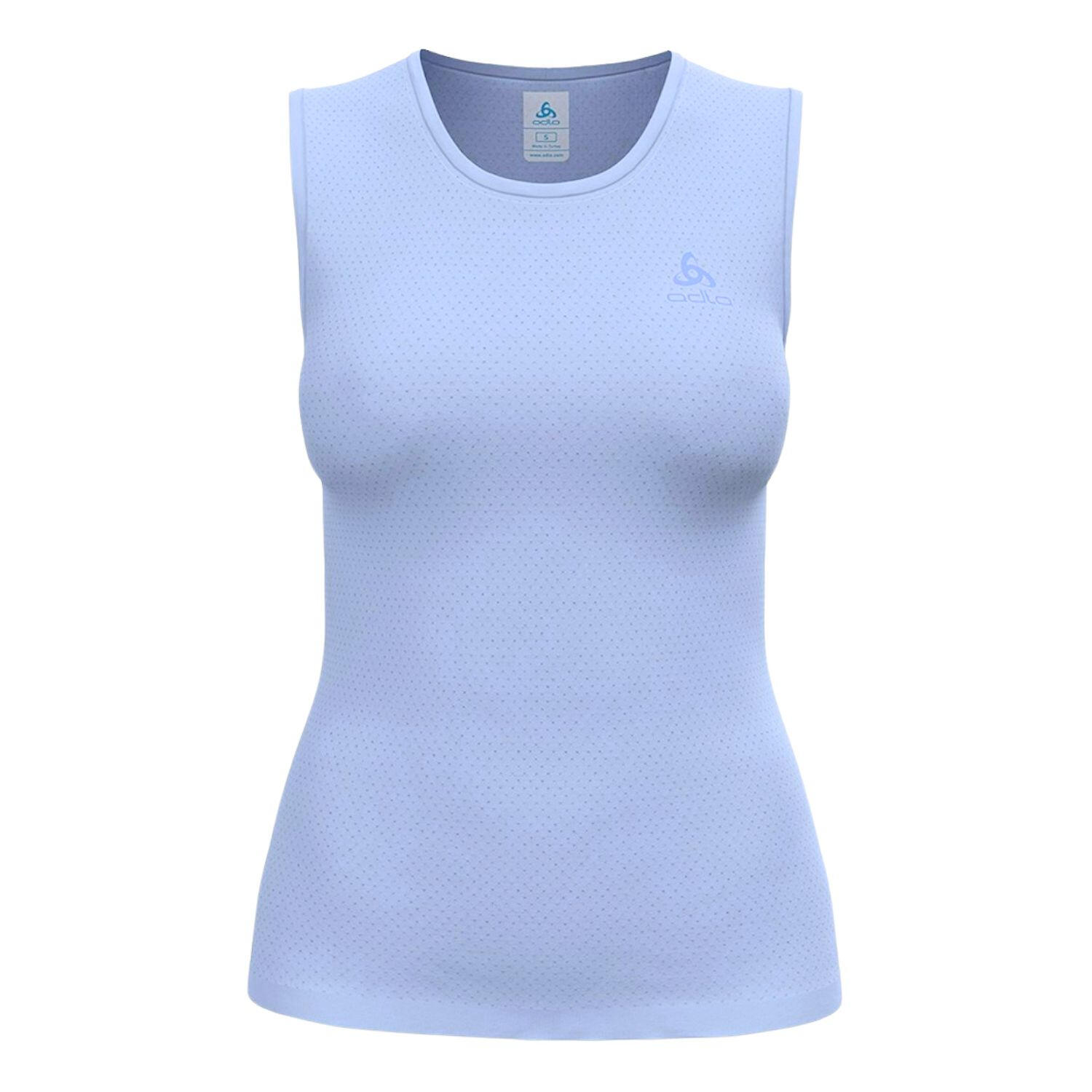Odlo - T-shirt Technique Odlo Merino Performance Pour Femme - Sous Maillot Sans Manche - Bleu - Decathlon