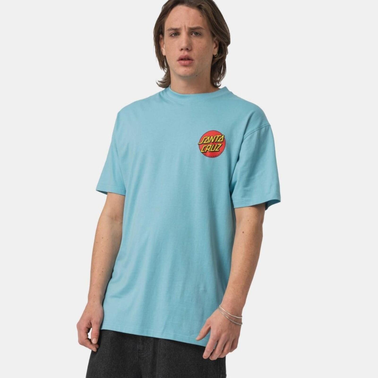 Maglia a maniche corte Santa cruz modello Tonal Opus Dot Stripe per uomini 3/5