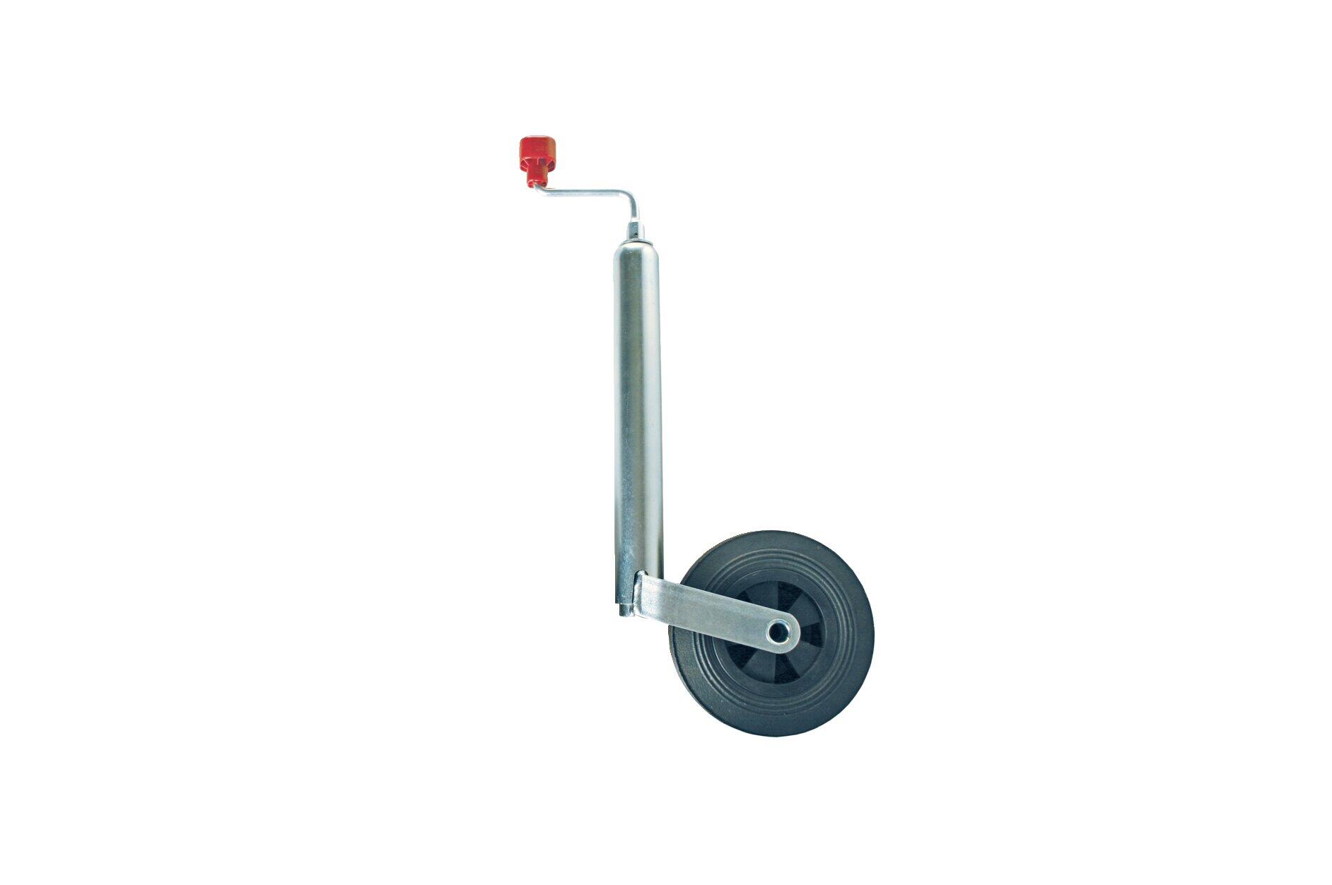 Rueda jockey 48mm para remolques y caravanas 1/3