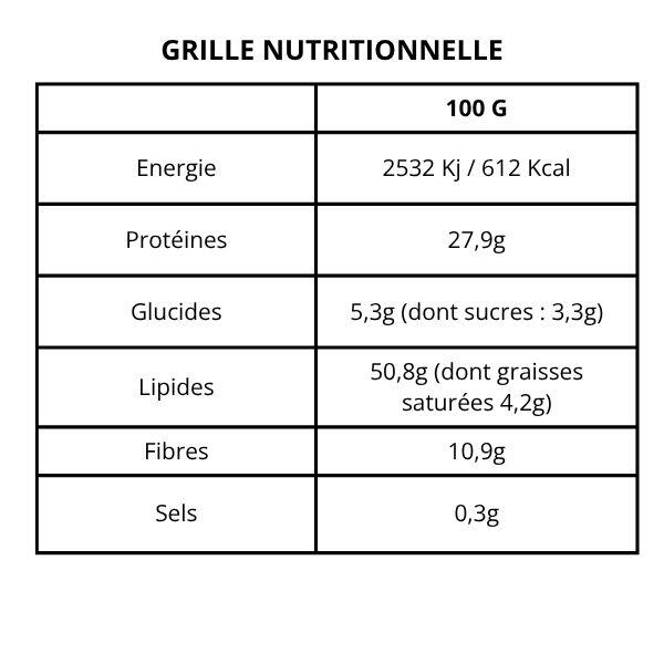 Beurre d'amandes protéiné bio 350g (28% protéine) 2/2