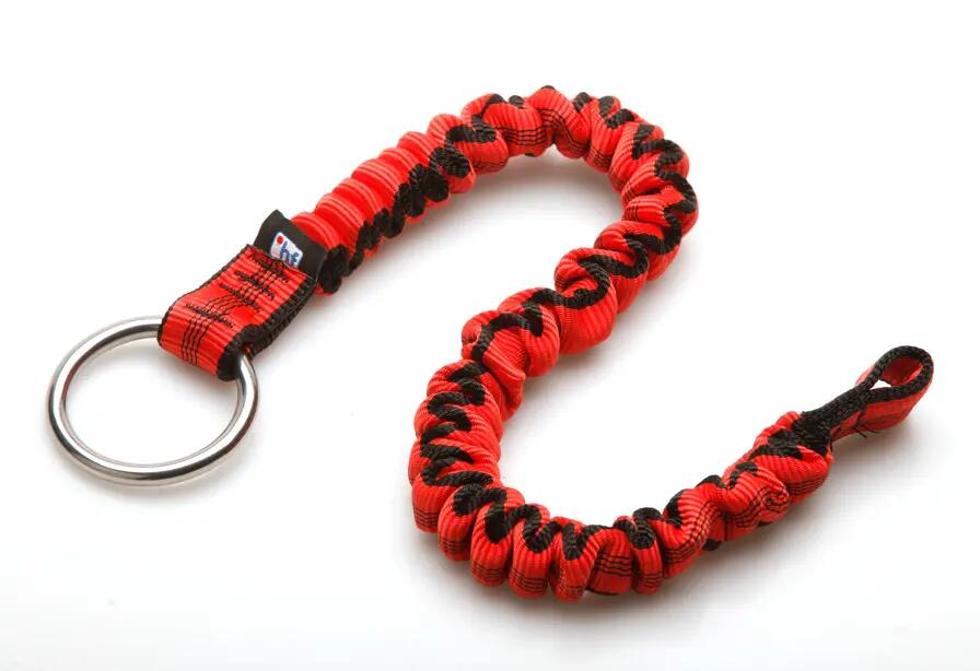 Patent holowniczy elastyczna taśma asekuracyjna HF Bungee Cowtail 2/3