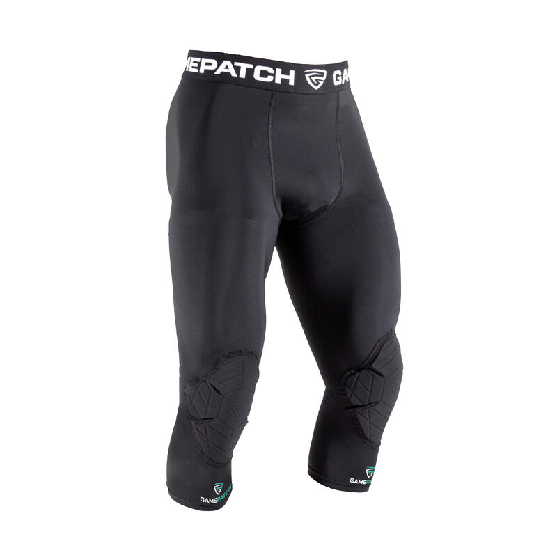 Colanti 3/4 cu Protectie pentru Genunchi GAMEPATCH Negri