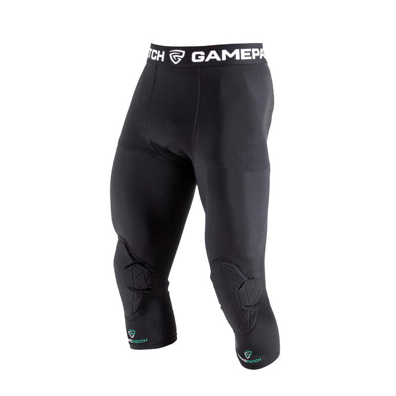 Colanti 3/4 cu Protectie pentru Genunchi GAMEPATCH Negri