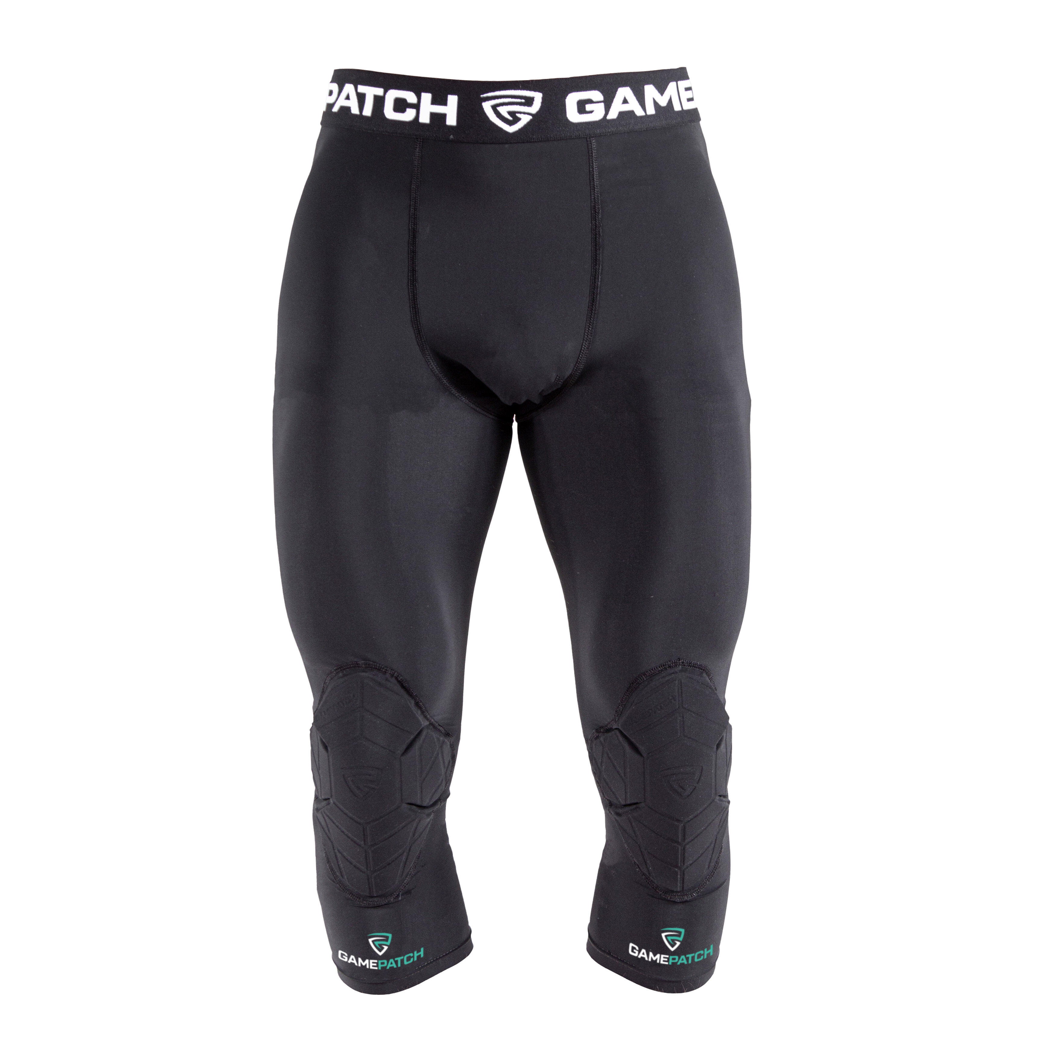 Colanti 3/4 cu Protectie pentru Genunchi GAMEPATCH Negri
