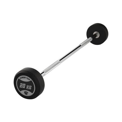 Barre Préchargée Droite 20kg Fitness Tech
