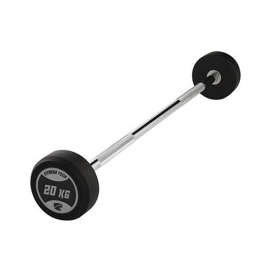 Barre Préchargée Droite 20kg Fitness Tech