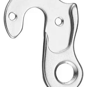 Union GH-116 Derailleur Hanger with M4x0.7 Screw Set, AL 6061.