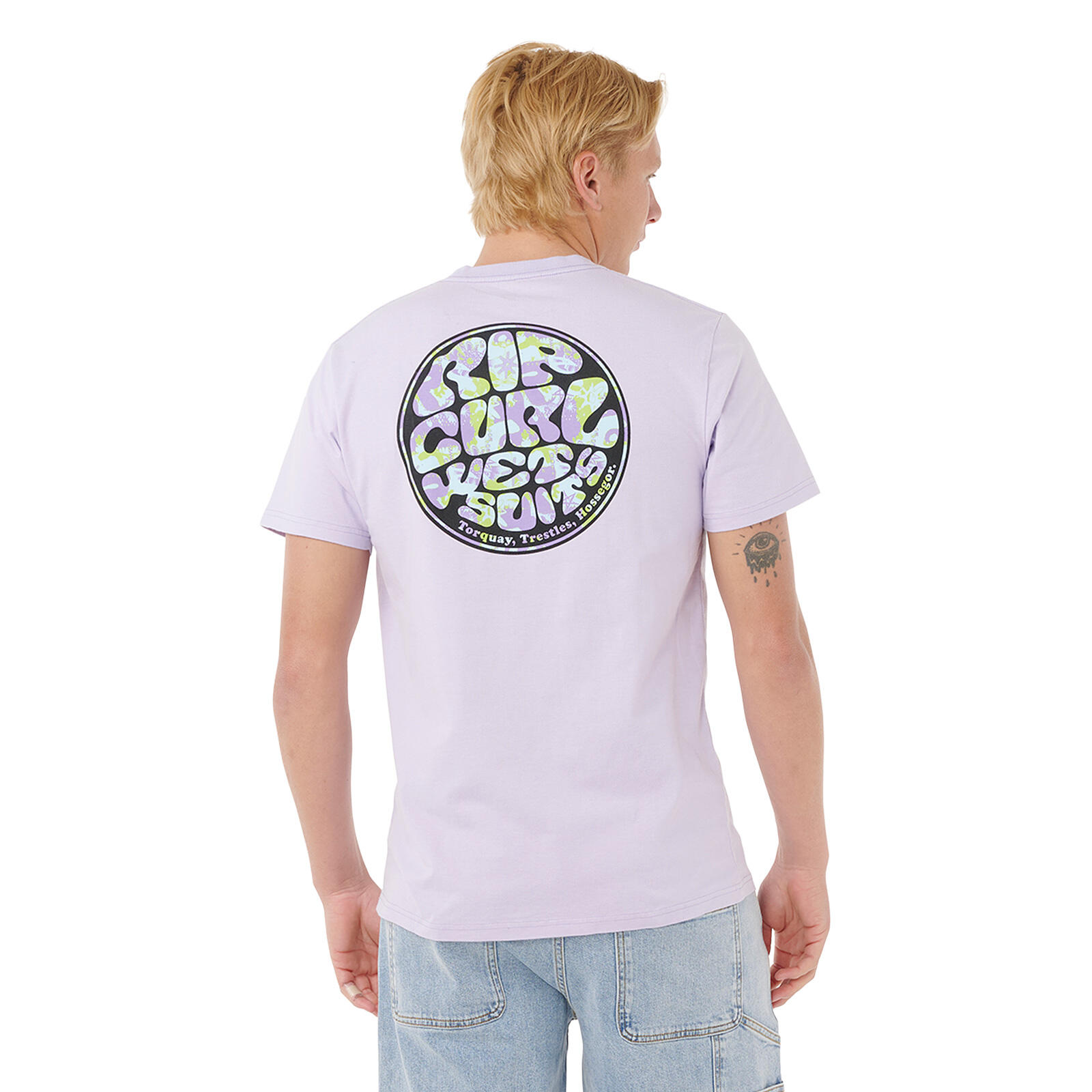 Rip Curl Wettie Passage Icon Tee - Herren T-Shirt für sämtliche Outdoor