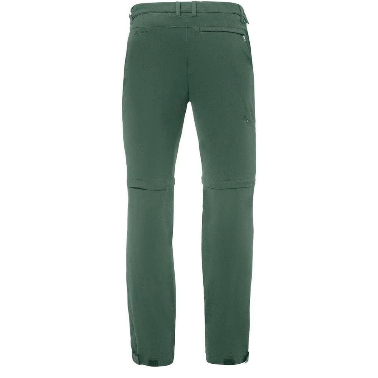 Pantalones de trekking Vaude Farley Stretch II T-Zip 2en1 para hombre 3/4