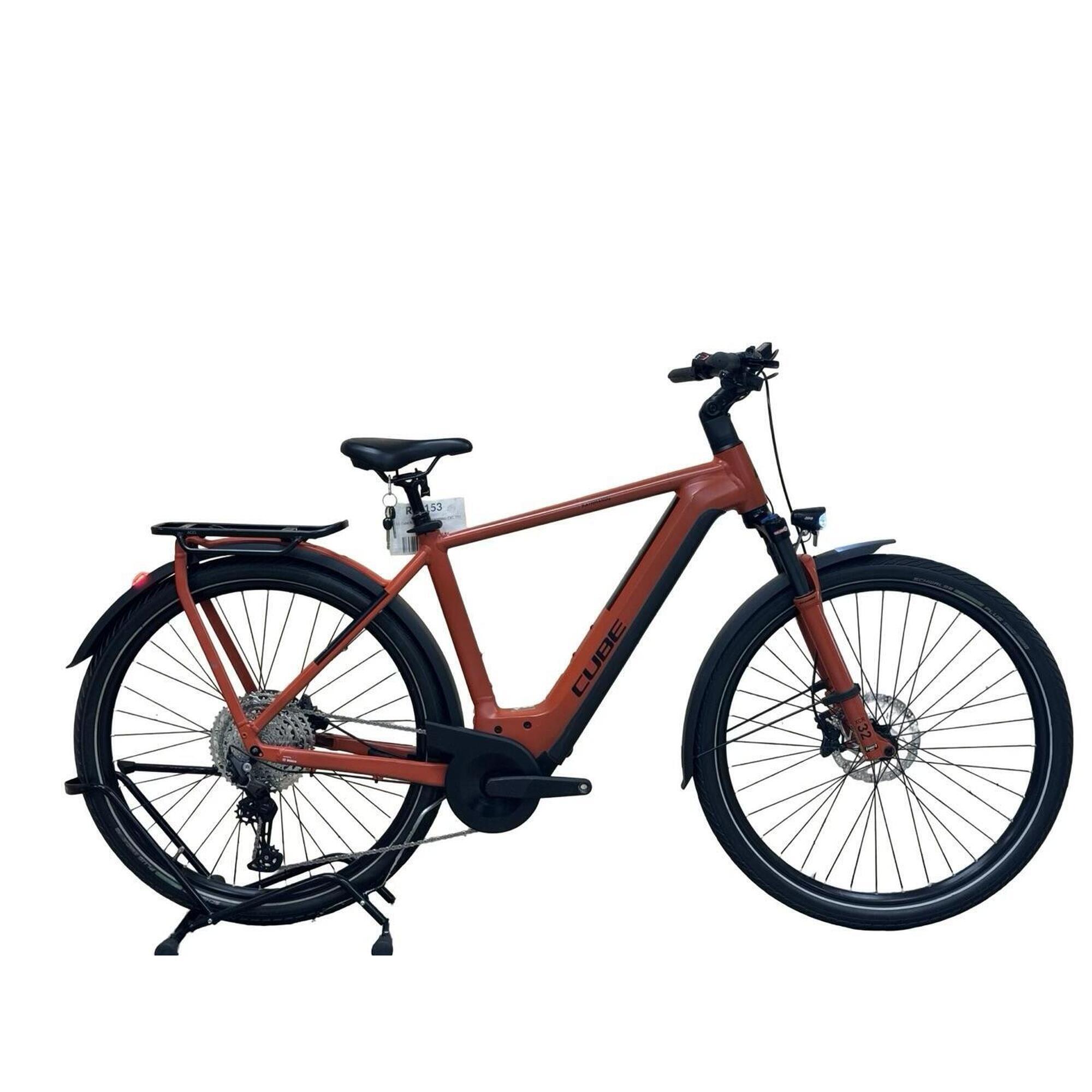 Cube - Reconditionné -vélo Électrique Cube Kathmandu Hybrid Exc 750- Comme Neuf - Vélo Ville - Noir|rouge - Decathlon