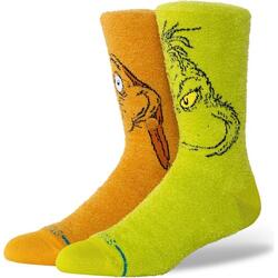 Chaussettes Stance modèle A555D25GRI-GRN pour unisexe