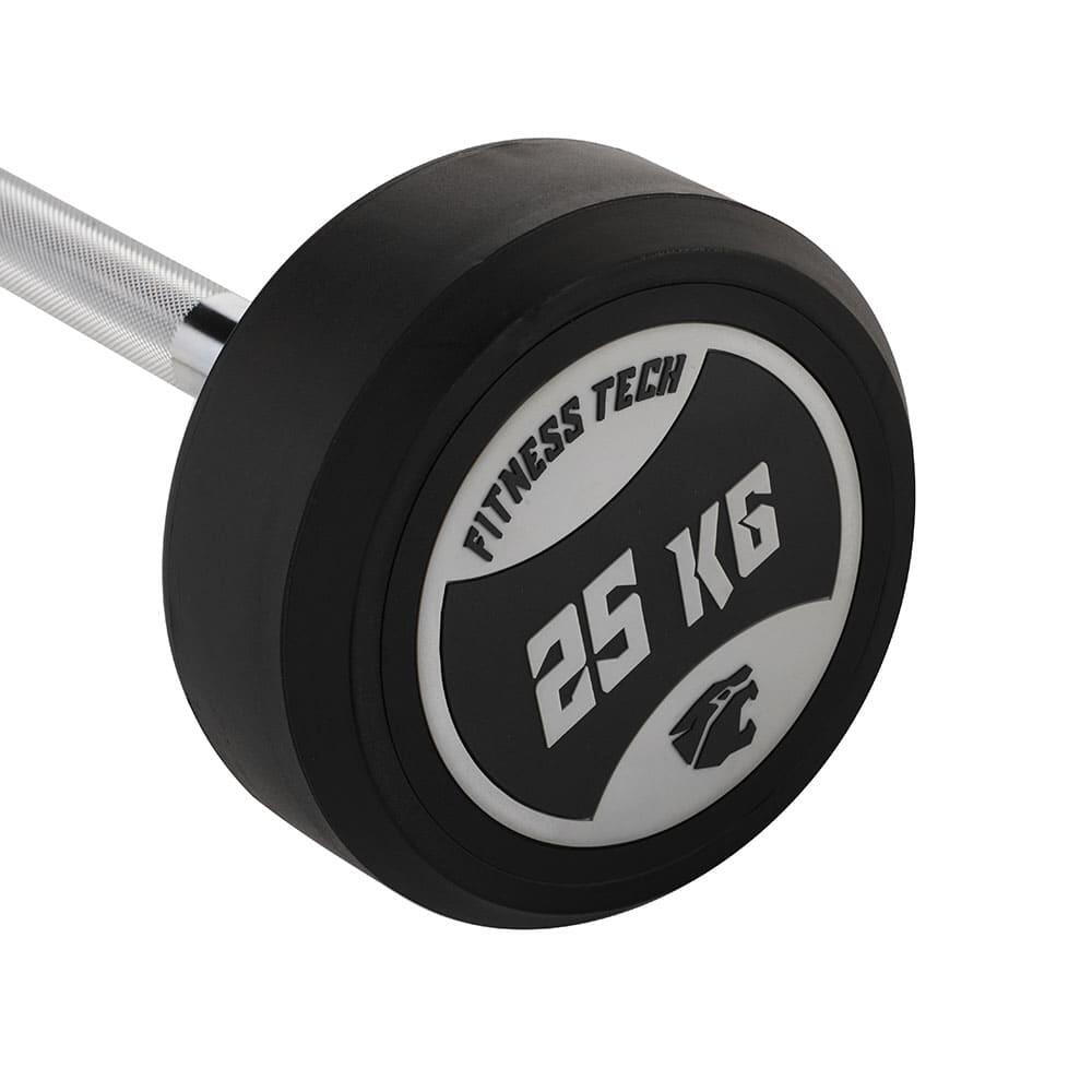 Barre Préchargée Droite 25kg Fitness Tech 2/5