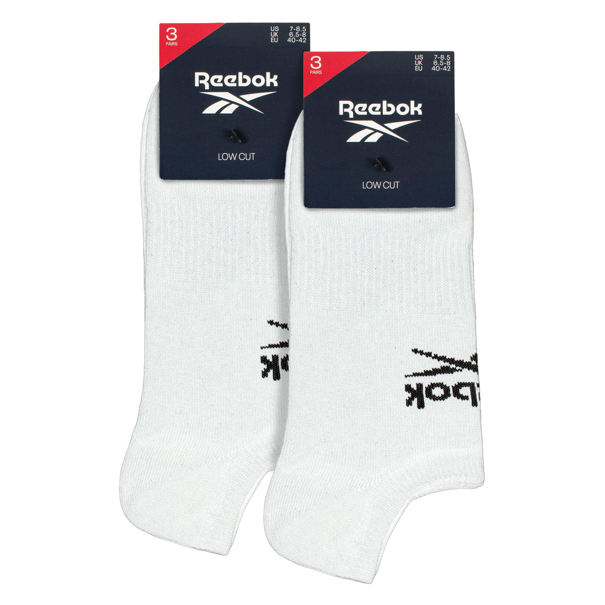 Reebok - 6 paires de chaussettes de sport respirantes en coton doux 2/3