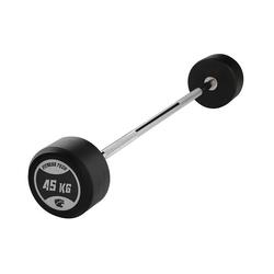 Barre Préchargée Droite 45kg Fitness Tech