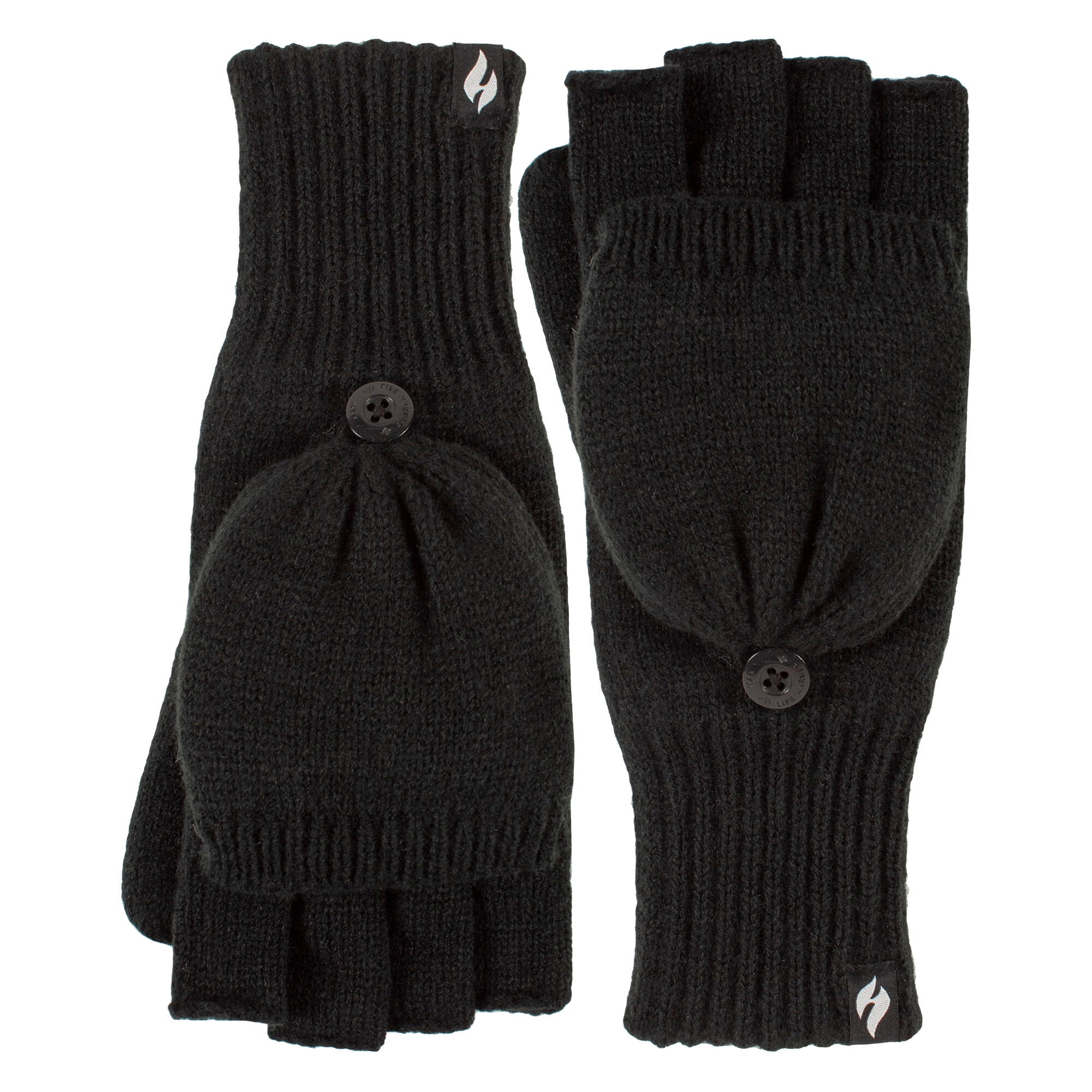 Heat Holders - Guanti Termici Convertibili Senza Dita da Donna e Uomo 3/5
