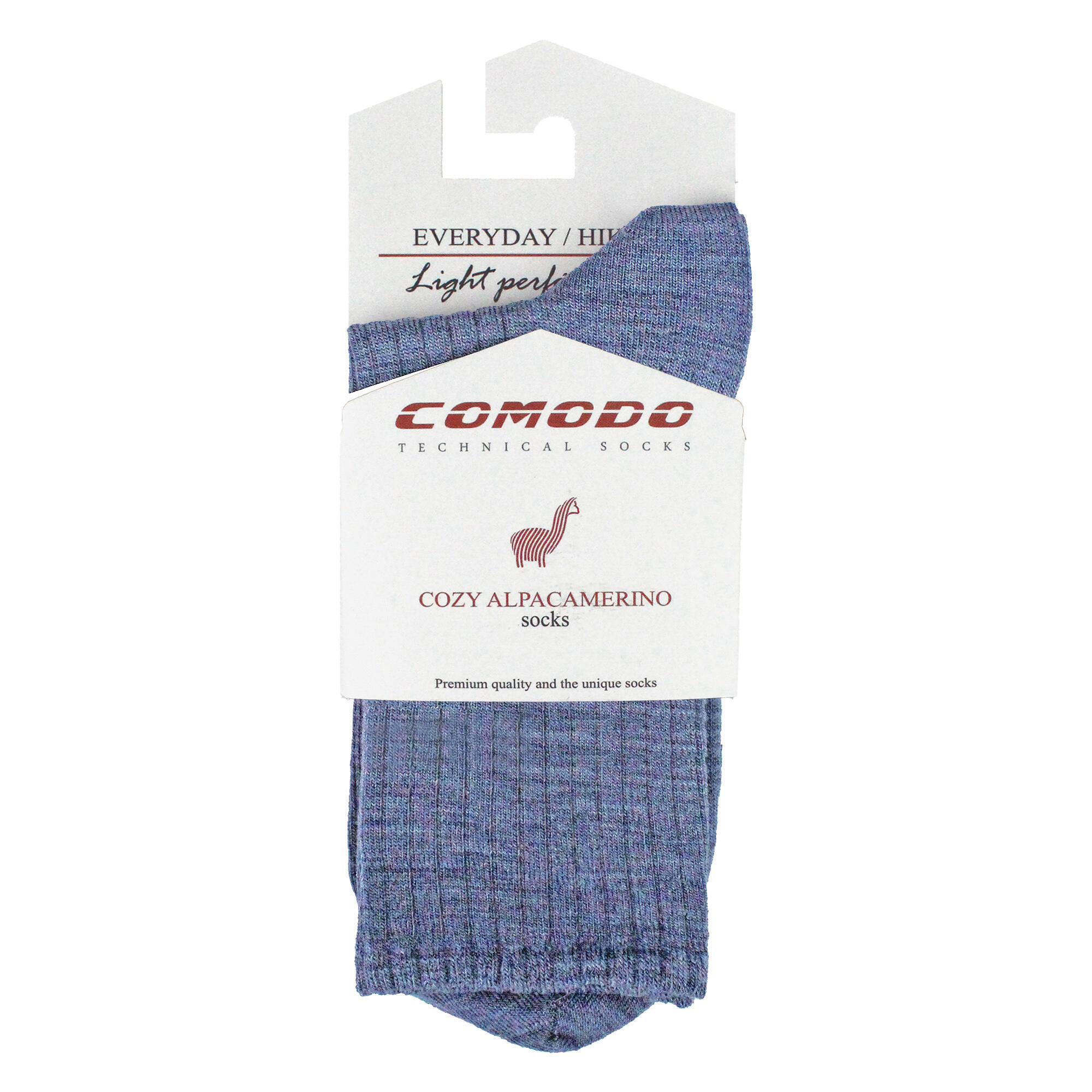 Comodo - Herren Wander Socken aus Alpaka & Merinowolle Leicht & Atmungsaktiv 2/6