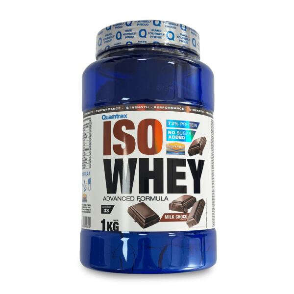 IsoWhey - 1Kg Quamtrax Milk Chocolate