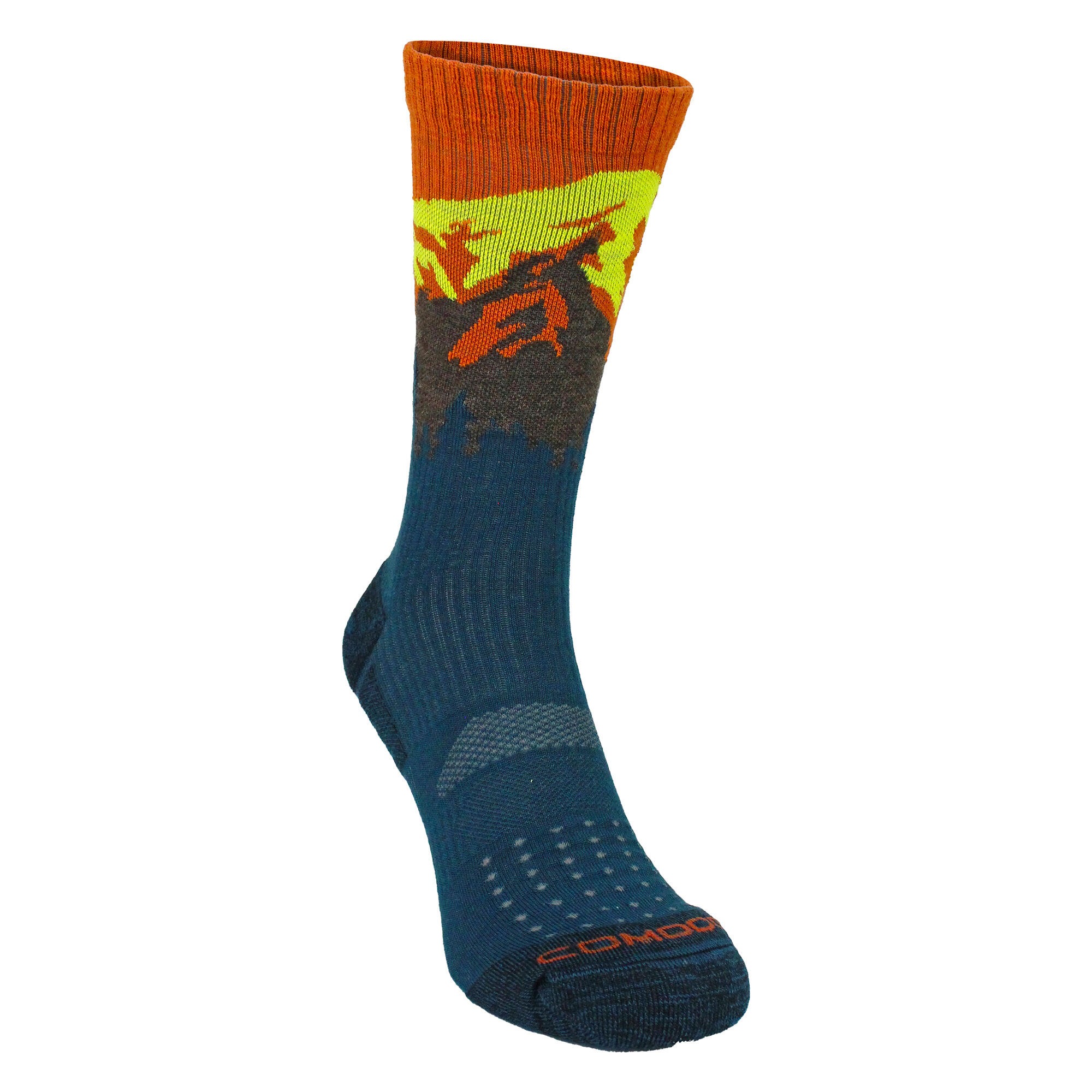Comodo - Herren Merinowolle Wandersocken Leicht & Atmungsaktiv für Trekking 3/6