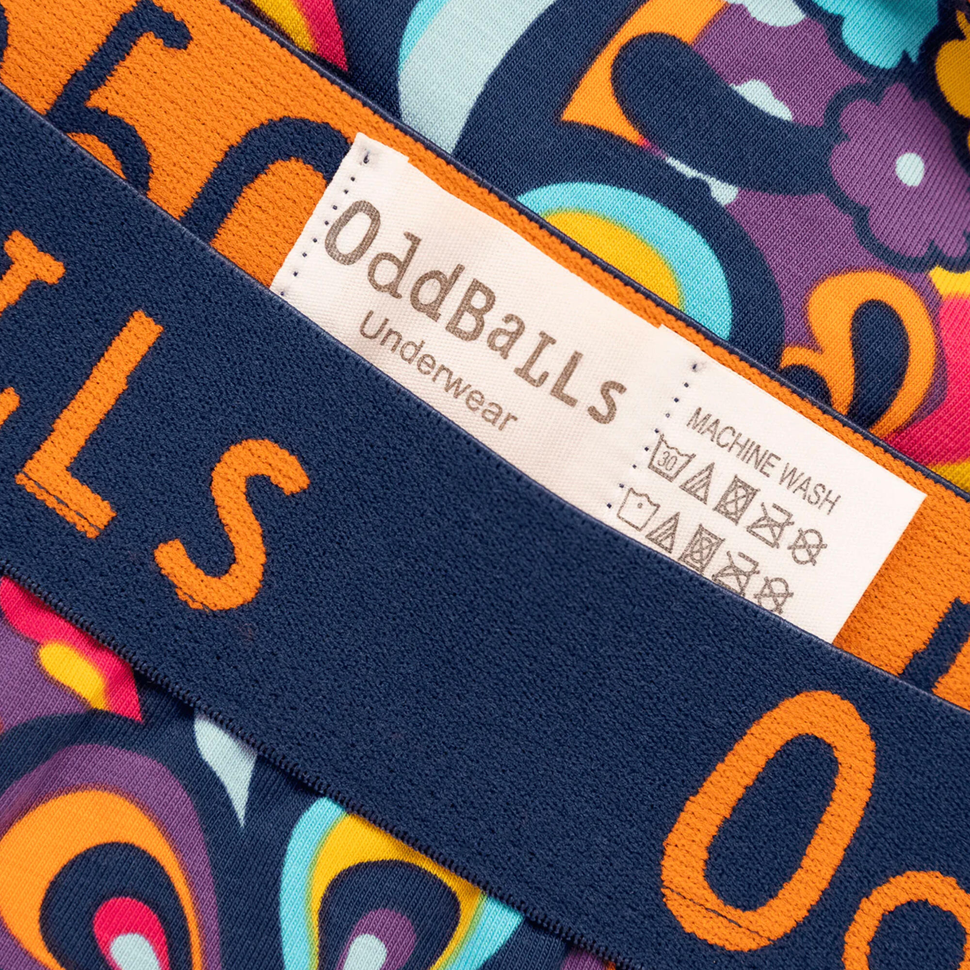 OddBalls - Caleçon Homme Coton Doux et Confortable Sous-vêtement Quotidien 3/4