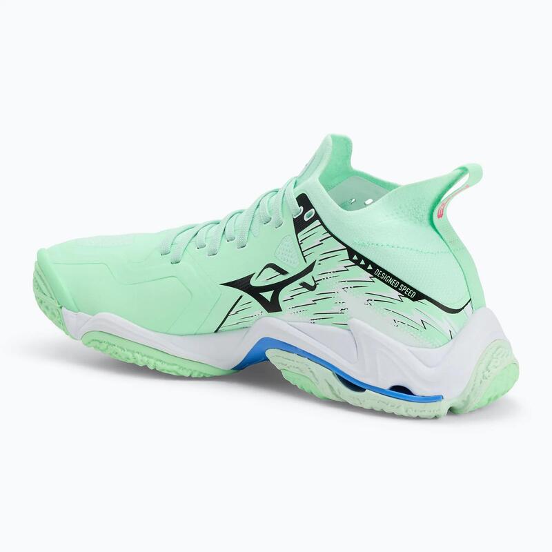 Pantofi de volei Mizuno Wave Lightning Neo 3 Verde