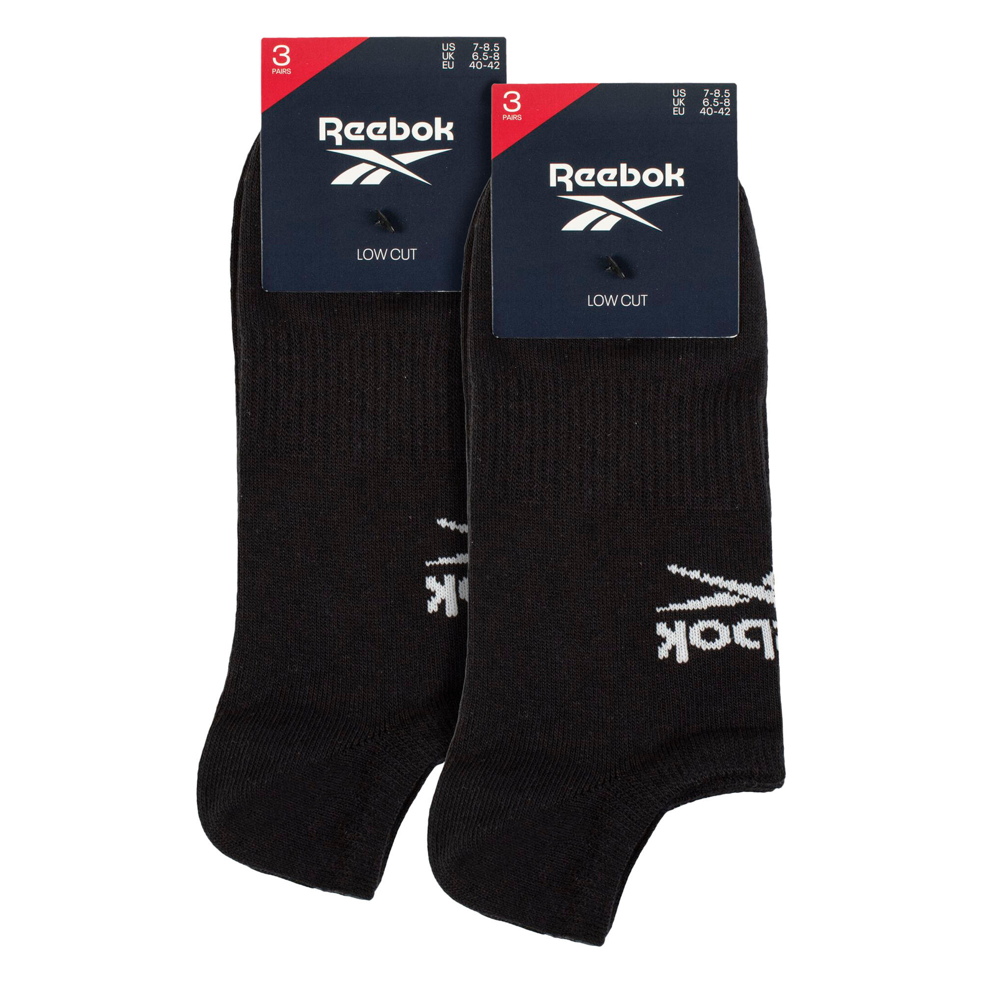 Reebok - 6 paires de chaussettes de sport respirantes en coton doux 2/3