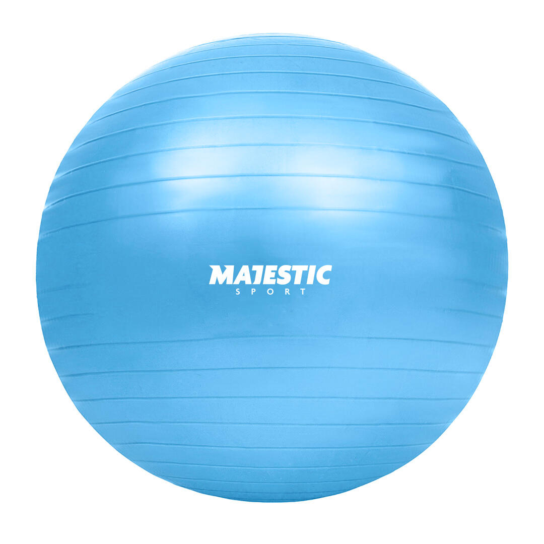 Piłka gimnastyczna Majestic Sport 85 cm z pompką 2/3