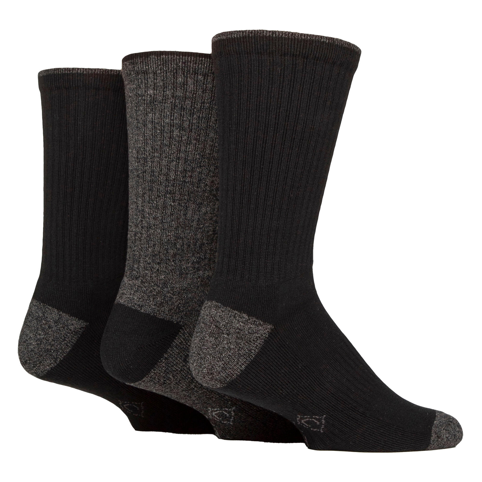 Country Pursuit - 6 Paires de Chaussettes Homme Imperméables Rembourrées Douces 3/5