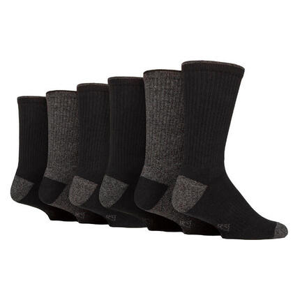 Country Pursuit - 6 Paires de Chaussettes Homme Imperméables Rembourrées Douces