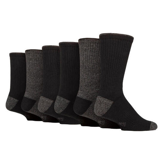 Country Pursuit - 6 Paires de Chaussettes Homme Imperméables Rembourrées Douces