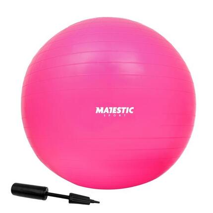 Piłka gimnastyczna Majestic Sport 55 cm z pompką