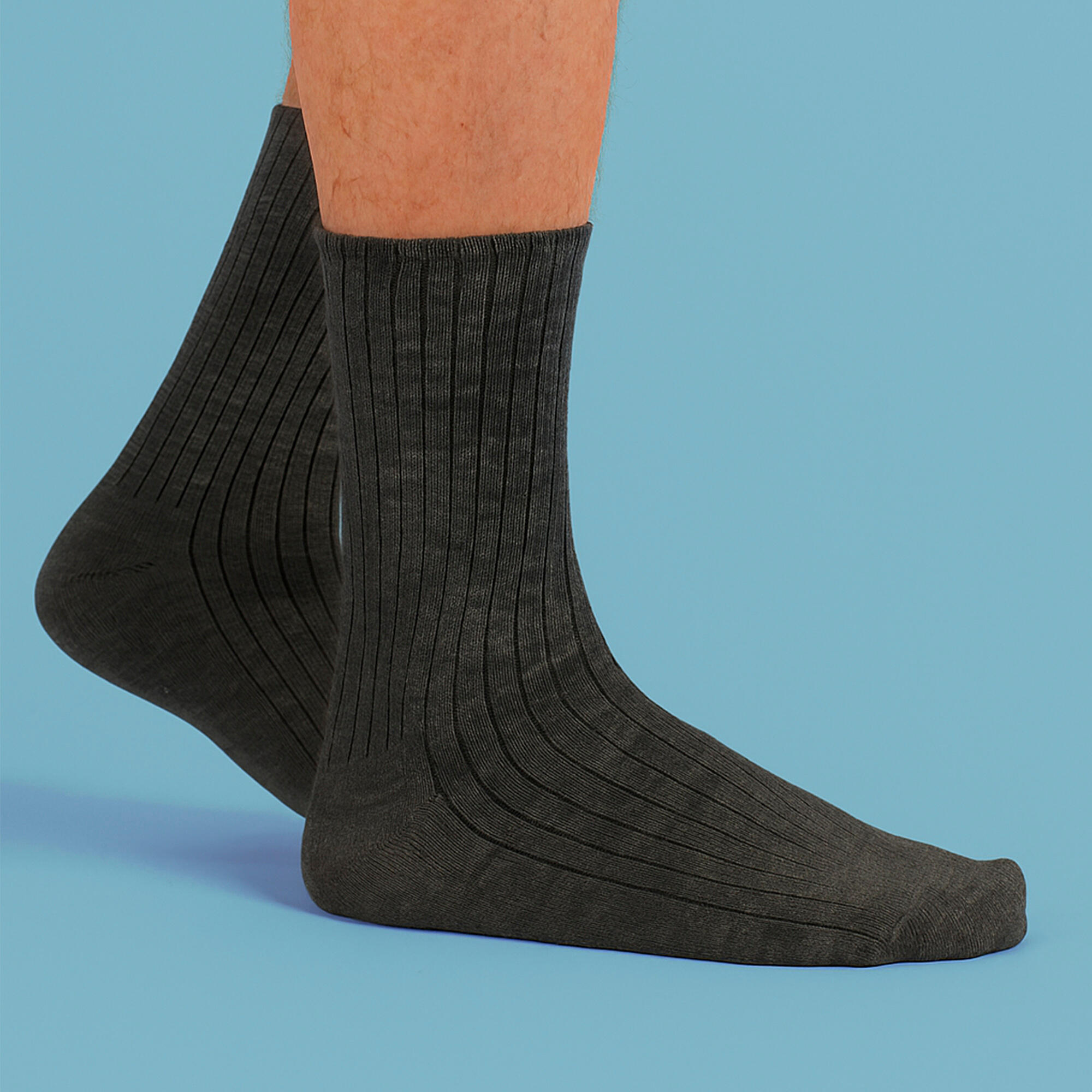 Comodo - Herren Wander Socken aus Alpaka & Merinowolle Leicht & Atmungsaktiv 5/6