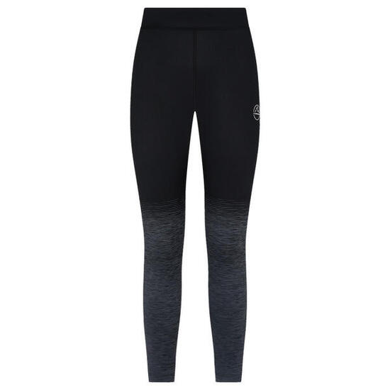 Legging Femme La Sportiva Patcha Black Carbon – coupe ajustée, 90% PES recyclé