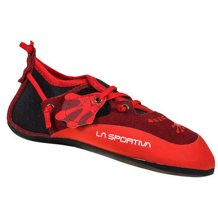 Chaussures escalade enfant La Sportiva Stickit Chili Poppy semelle 3,5 mm