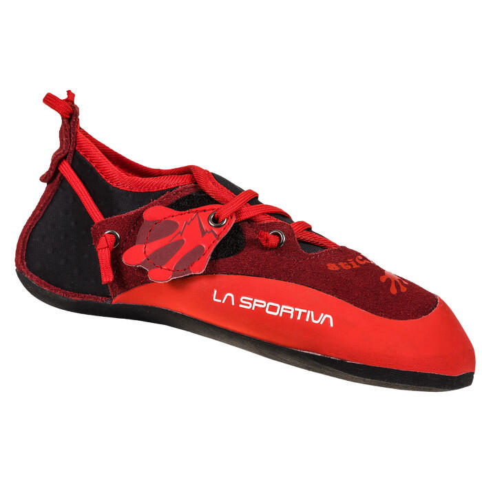 La Sportiva - Chaussures Escalade Enfant La Sportiva Stickit Chili Poppy Semelle 3,5 Mm - Chausson D'Escalade - Rouge - No Size - Decathlon