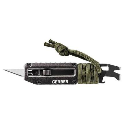 Gerber Prybrid X Onyx Multitool kompakt, austauschbare Klinge #11, 8 Funktionen