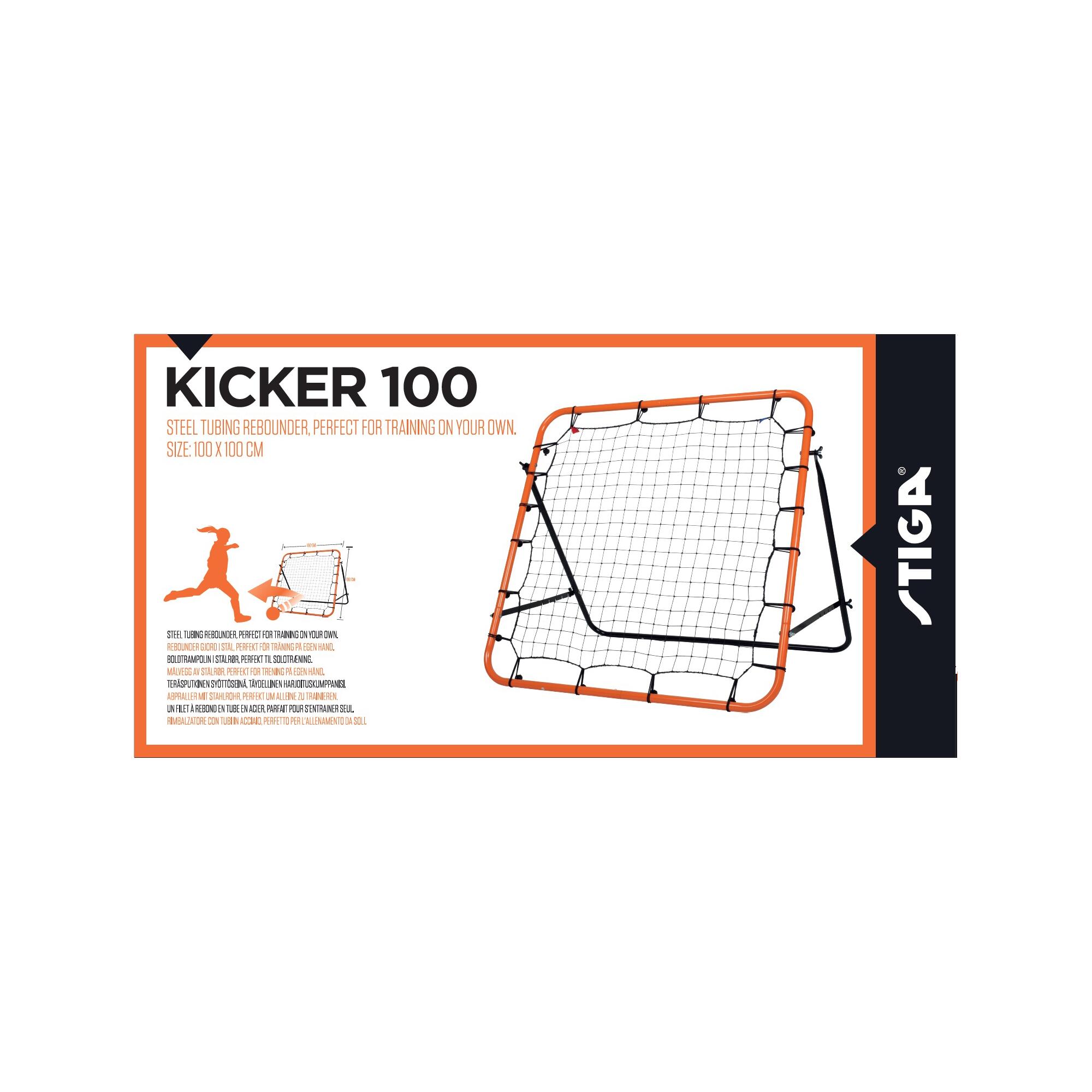FB Rebounder Kicker 100 Black/Orange 6/6