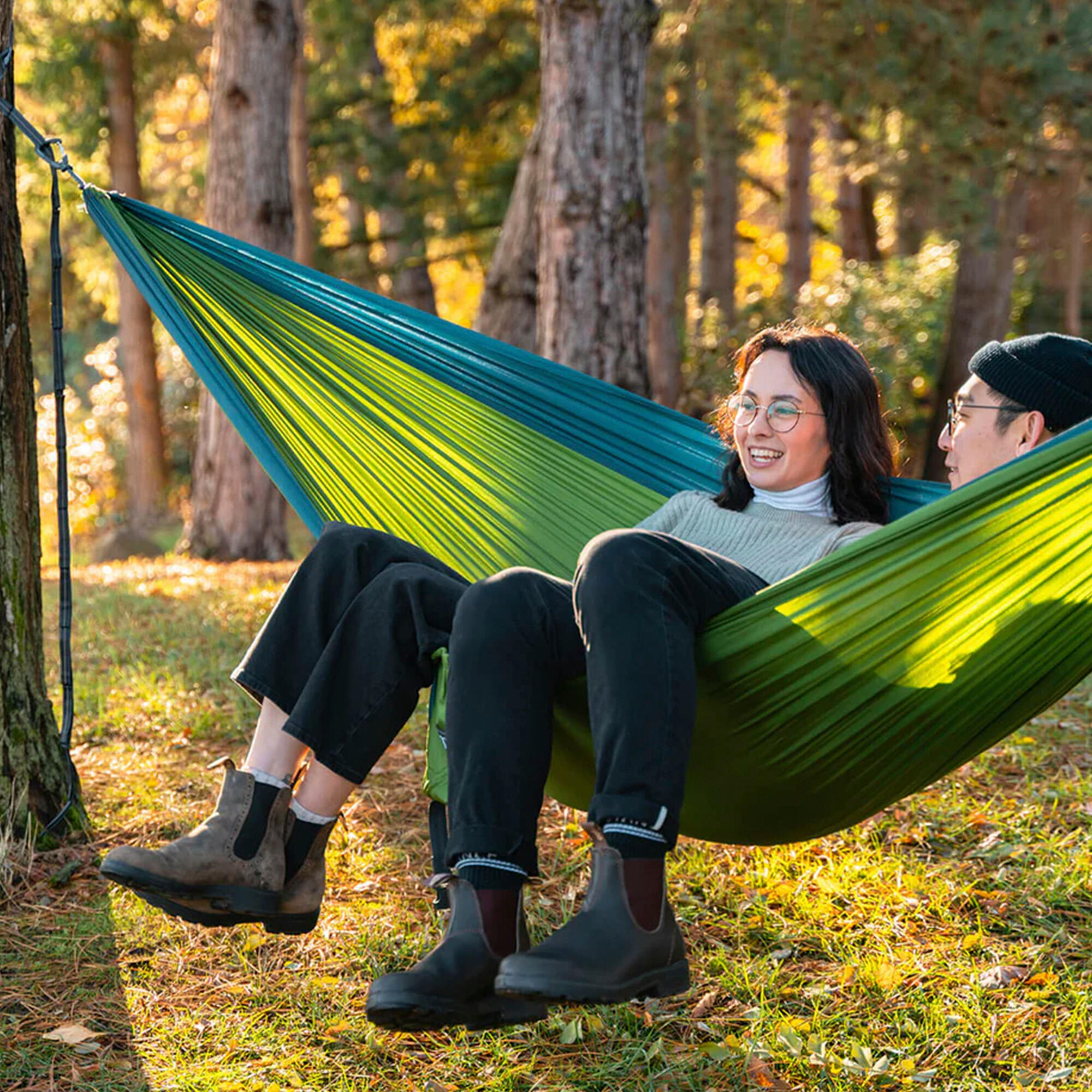 DoubleNest Hammock - Lightweight Durable Portable Camping Hammock 3/5